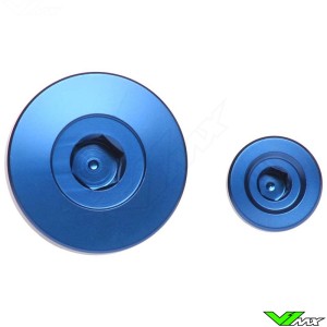 RFX Engine Plugs Blue - Kawasaki KXF250 KXF450