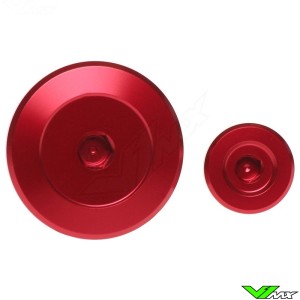 RFX Engine Plugs Red - Yamaha Fantic