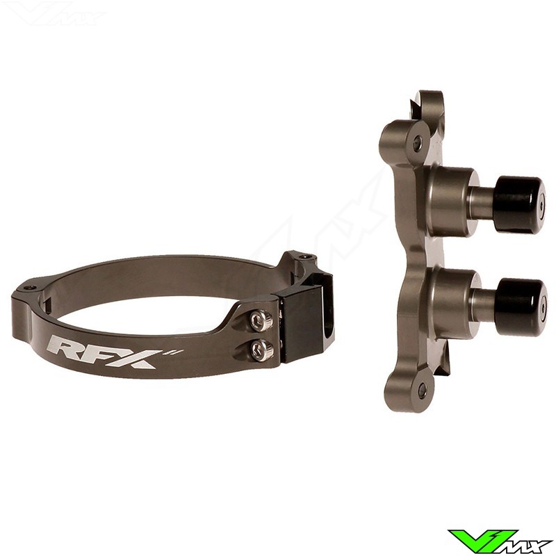 RFX Dubbele Holeshot Systeem Hard Anodised - Yamaha Fantic