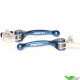 RFX Clutch / Front Brake Lever Set Blue - Husaberg TE250 TE300