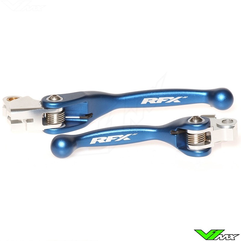 RFX Clutch / Front Brake Lever Set Blue - Husqvarna FE250 FE350 FE450 FE501 FX350 FX450 TE150i TE250 TE300 TX300 TX300i