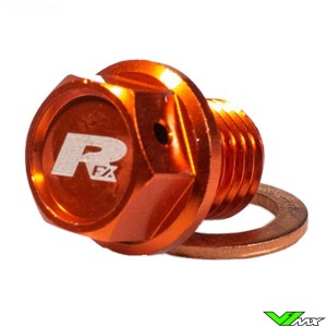 RFX Magnetische Olie Aftapplug Oranje M12x12x1.50 - KTM Husqvarna GasGas