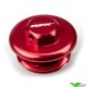 RFX Oil Filler Plug Red - GasGas EC250 EC250F EC300 EC350F MC50 MC65 MC85 MC125 MC250 MC250F MC350F MC450F