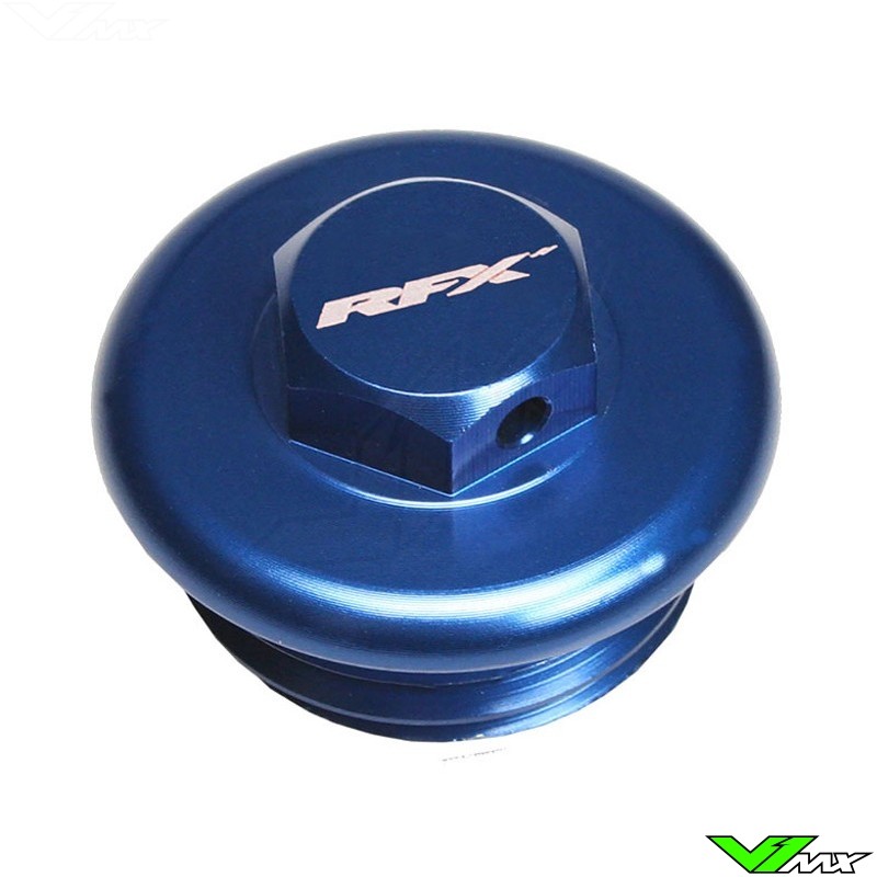 RFX Oil Filler Plug Blue - Husqvarna