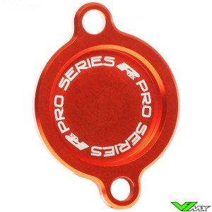 RFX Pro Oil Filter Cover Orange - KTM 250SX-F 350SX-F 450SX-F 505SX-F 250EXC-F 350EXC-F 450EXC