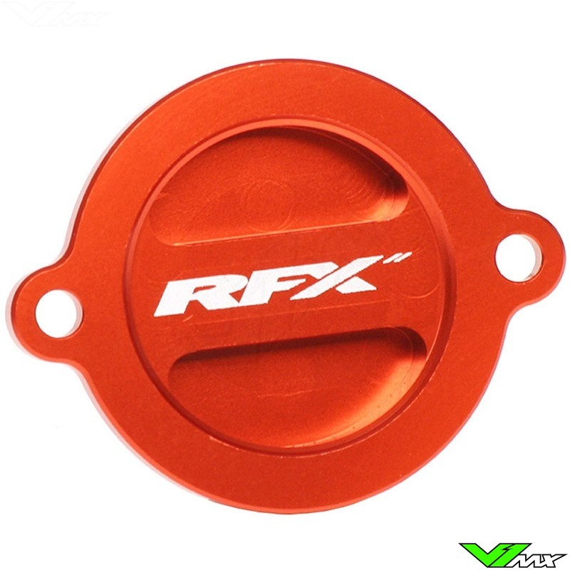 RFX Pro Oil Filter Cover Orange - KTM 450SX-F 450EXC