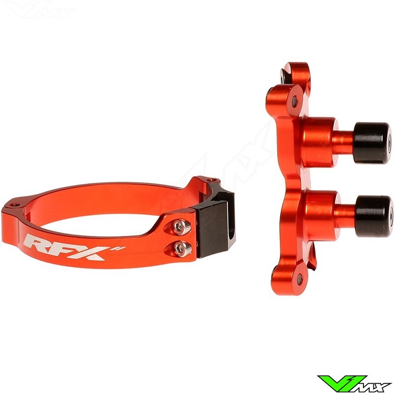 RFX Holeshot Device Dual Button Orange - KTM GasGas