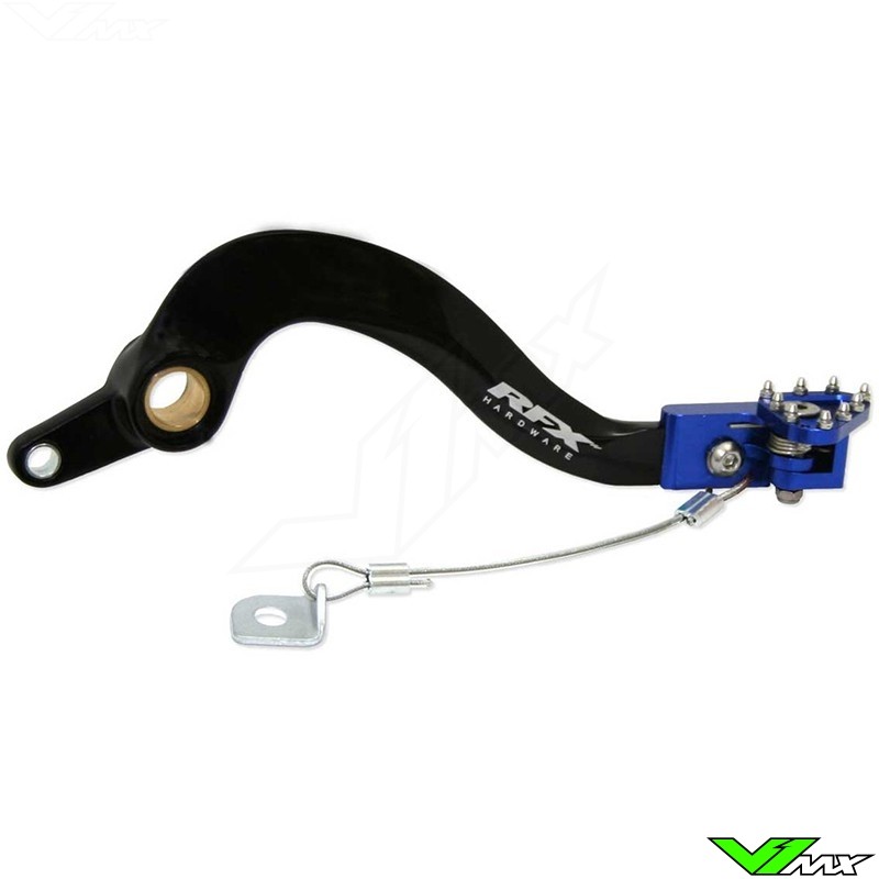 RFX Pro Rempedaal Flexi Tip Zwart / Blauw - Yamaha WR250F YZF250 YZF250X