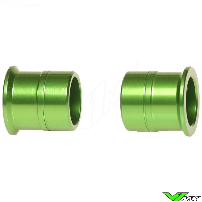 RFX Pro Frontwheel Spacers Green - Kawasaki KX125 KX250 KXF250 KXF450