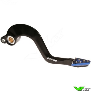 RFX Pro Brake Pedal Solid Tip Black / Blue - Yamaha YZ125 YZ250