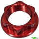 RFX Steering Stem Nut Red - Suzuki Honda Yamaha