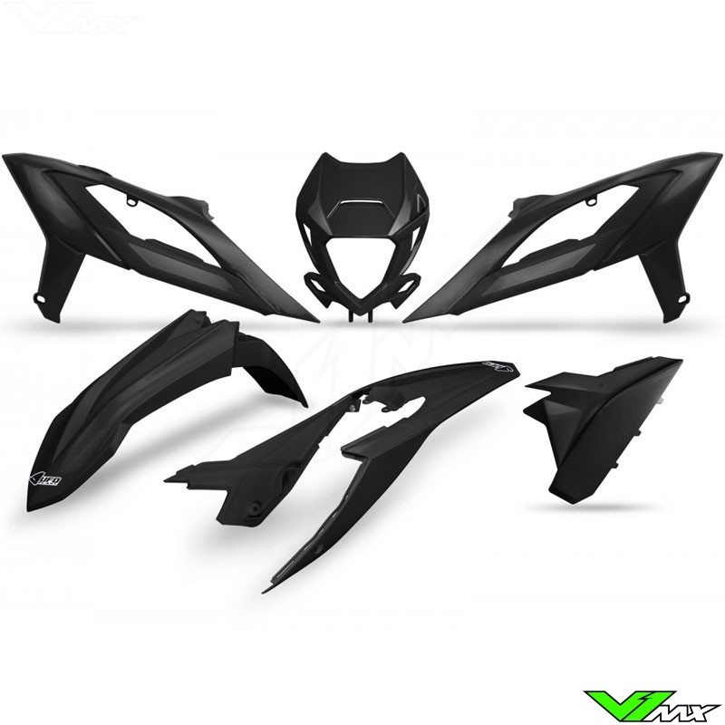 UFO Plastic Kit Black - Beta RR250-2T RR300-2T RR350-4T