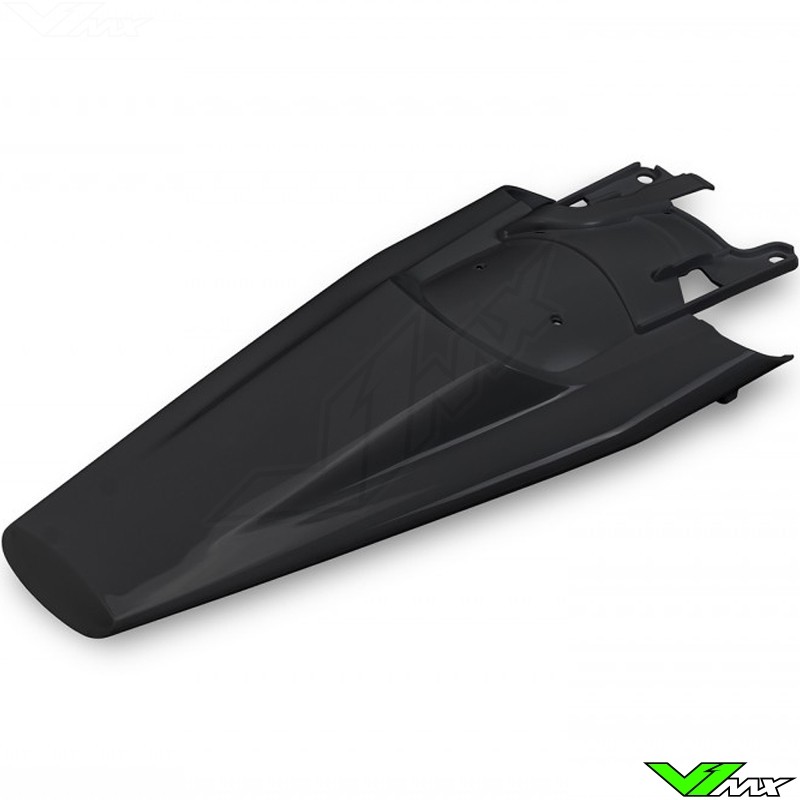 UFO Rear Fender Black - Husqvarna FC250 FC350 FC450 FX350 FX450 TC125 TC250 TX300