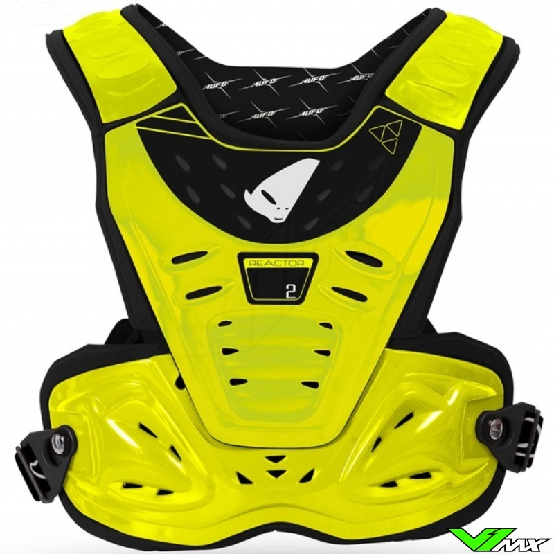 UFO Reactor 2 Kinder Bodyprotector - Fluo Geel