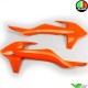 UFO Radiator Shrouds Fluo Orange - KTM