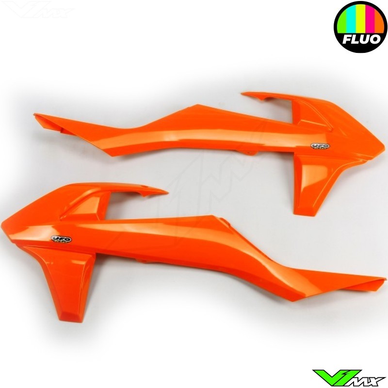 UFO Radiateurkappen Fluo Oranje - KTM