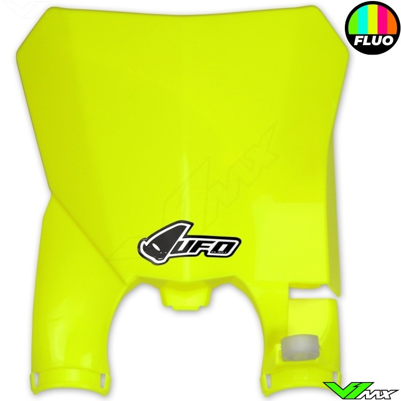 UFO Stadium Voornummerplaat Fluo Geel - Honda CRF250R CRF250RX CRF450R CRF450RX