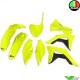 UFO Plastic Kit Neon Yellow - Honda CRF250R CRF450R