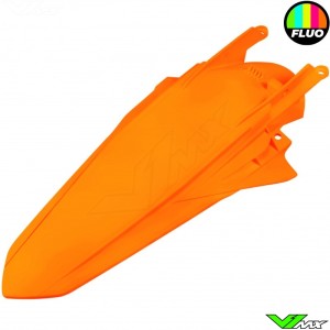 UFO Rear Fender Neon Orange - KTM 150EXC 250EXC 250EXC-F 300EXC 350EXC-F 450EXC 500EXC