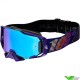 100% Armega Agenda Motocross Goggles - Hiper Blue Mirror Lens