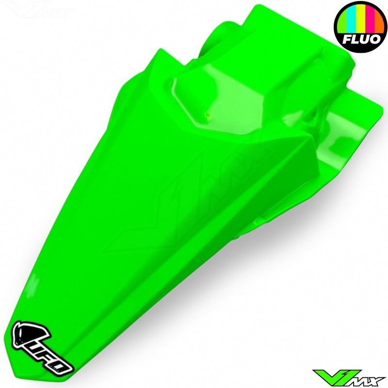 UFO Achterspatbord Neon Groen - Kawasaki KX85