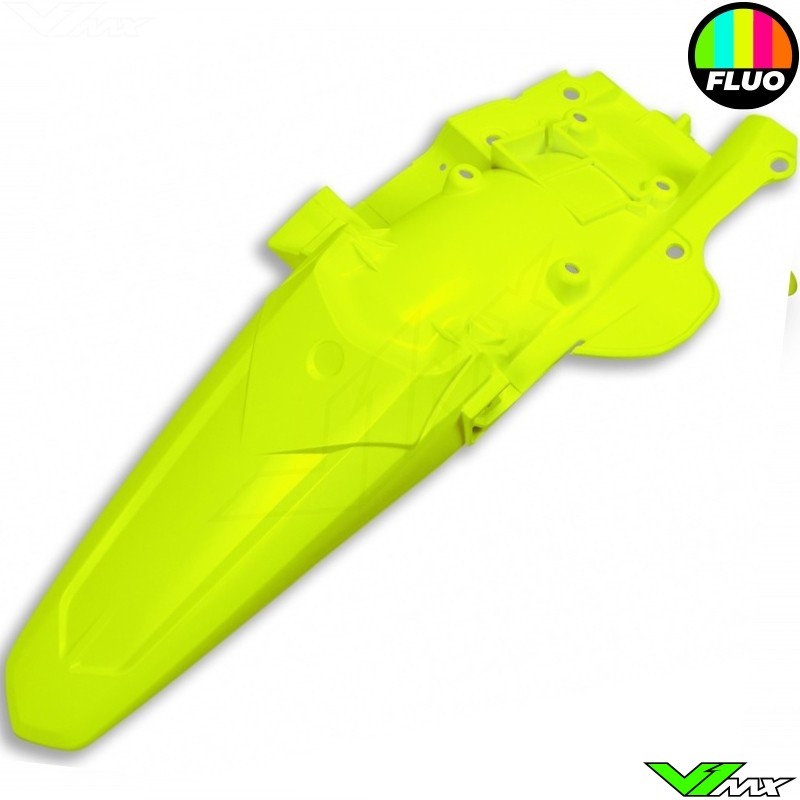 UFO Achterspatbord Neon Geel - Yamaha YZF250 YZF450