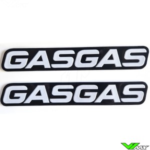 Gasgas Legpatch wit (2 stuks)