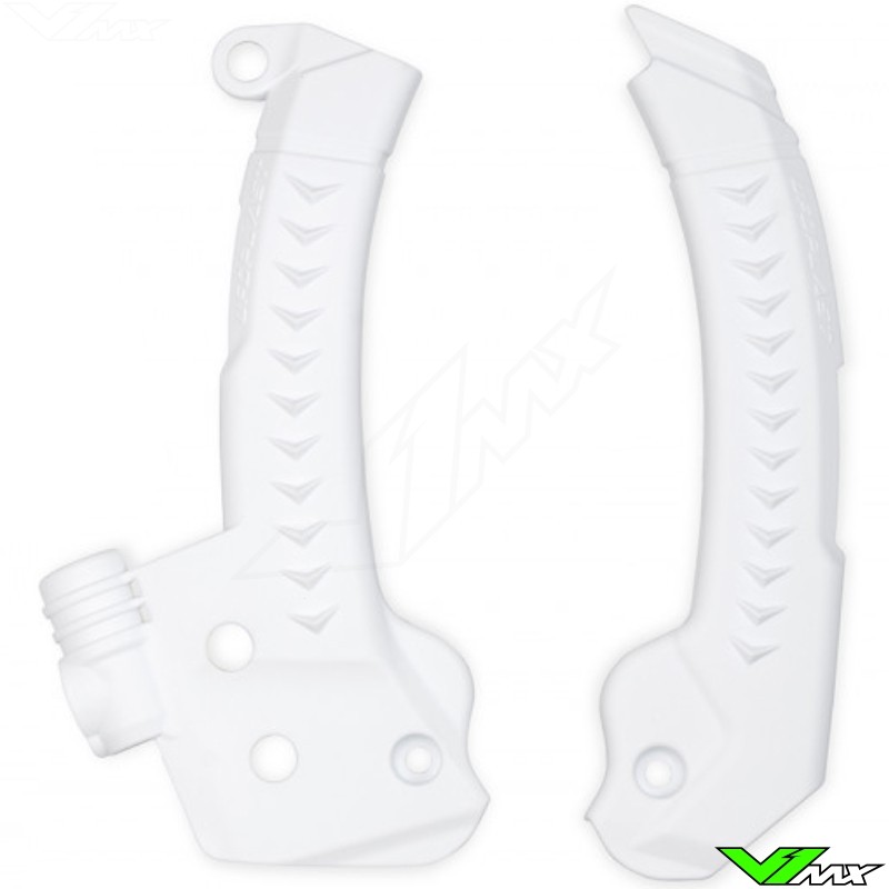 UFO Frame Guards White - Husqvarna