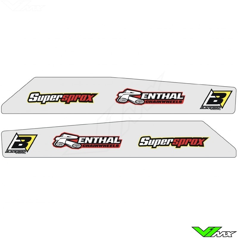 Achterbrug stickers - Honda CR125 CR250 CRF250R CRF450R CRF250RX CRF450RX