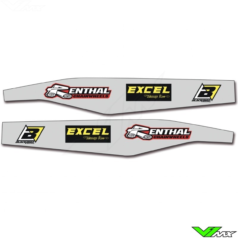 Achterbrug stickers - KTM 125SX 150SX 250SX 250SX-F 350SX-F 450SX-F