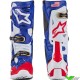 Alpinestars Tech 10 Limited Edition MX Red Bud Crosslaarzen - Fel Rood / Donker Blauw / Wit