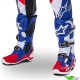 Alpinestars Tech 10 Limited Edition MX Red Bud Crosslaarzen - Fel Rood / Donker Blauw / Wit