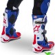 Alpinestars Tech 10 Limited Edition MX Red Bud Crosslaarzen - Fel Rood / Donker Blauw / Wit