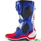 Alpinestars Tech 10 Limited Edition MX Red Bud Crosslaarzen - Fel Rood / Donker Blauw / Wit