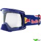 Red Bull Spect Strive Crossbril - Blauw / Rood / Clear lens