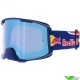 Red Bull Spect Strive Crossbril - Blauw / Rood / Blauwe spiegellens