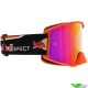 Red Bull Spect Strive Crossbril - Oranje / Zwart / Oranje spiegellens