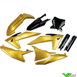 UFO Plastic Kit Gold - KTM 125SX 150SX 250SX 250SX-F 300SX 350SX-F 450SX-F