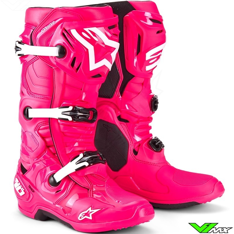 Alpinestars Tech 10 Crosslaarzen - Diva Roze