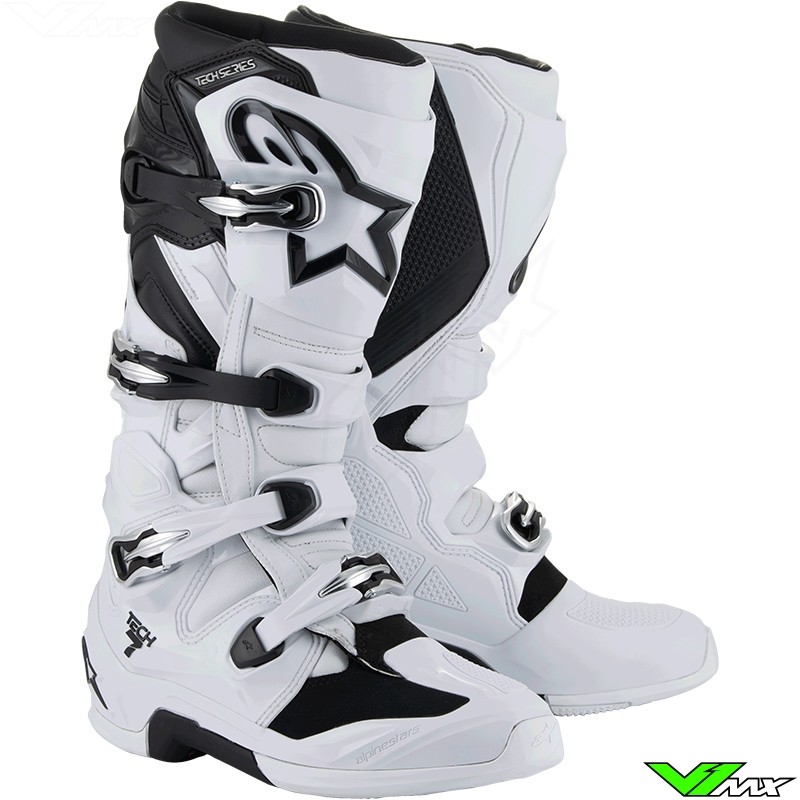 Alpinestars Tech 7 Crosslaarzen - Wit