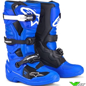 Alpinestars Tech 7s Youth Motocross Boots - Blue