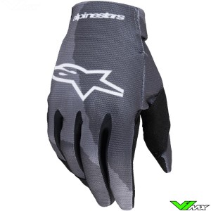 Alpinestars Radar 2025 Youth Motocross Gloves - Dark Camo