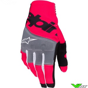 Alpinestars Techstar 2025 Motocross Gloves - Fluo Pink