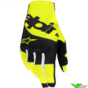 Alpinestars Techstar 2025 Motocross Gloves - Fluo Yellow