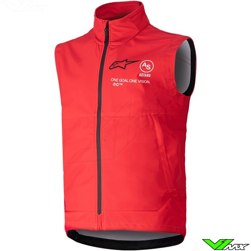 Alpinestars Techstar Offroad Bodywarmer Vest - Fel Rood