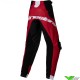 Alpinestars Racer Veil Mini 2025 Kinder Crossbroek - Zwart / Fel Rood