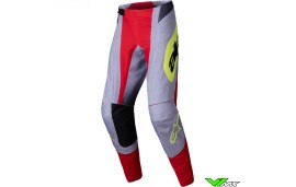 Alpinestars Techstar Melt 2025 Crossbroek - Fel Rood / Grijs