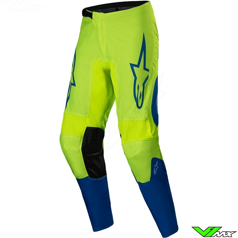 Alpinestars Fluid Haul 2025 Crossbroek - Fluo Geel / Blauw