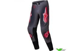 Alpinestars Supertech Lipan 2025 Crossbroek - Smoke / Fel Rood