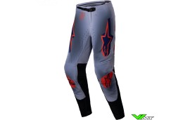 Alpinestars Supertech Lipan 2025 Crossbroek - Grijs / Fluo Oranje